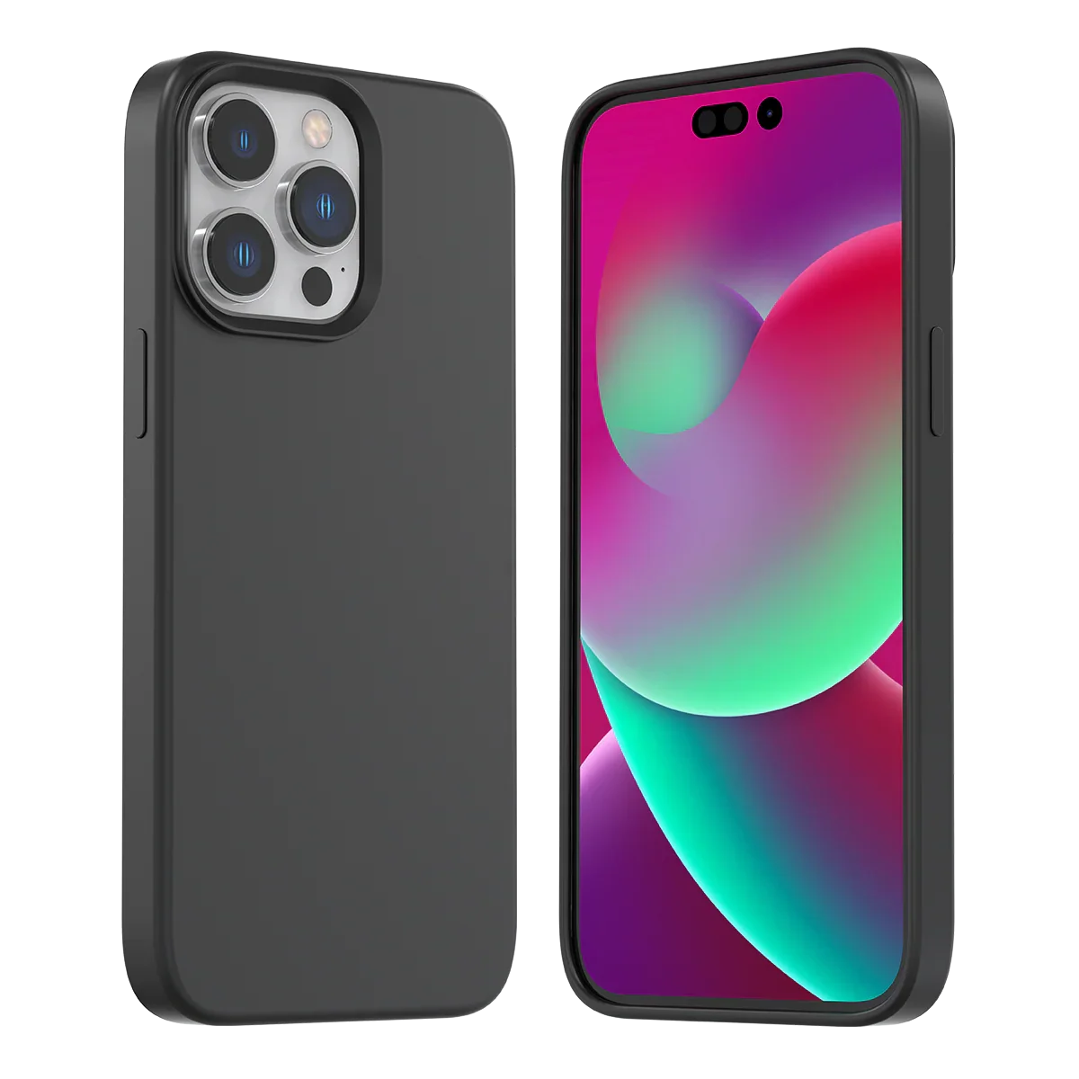 Araree Typoskin Magsafe Cover For iPhone 14 Pro Max -Black - Tashqila Araree Typoskin Magsafe Cover For iPhone 14 Pro Max -Black - Tashqila